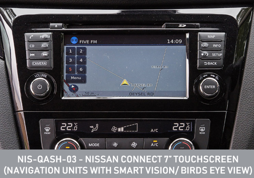 NIS-QASH-09 - Nissan Connect (NAVI/360 CAMERA) 
