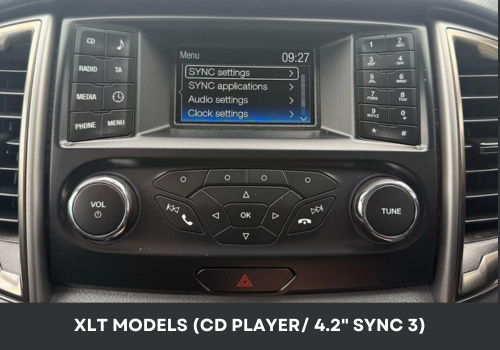 FOR-RAN-02 - XLT Models (4.2" SYNC Display)