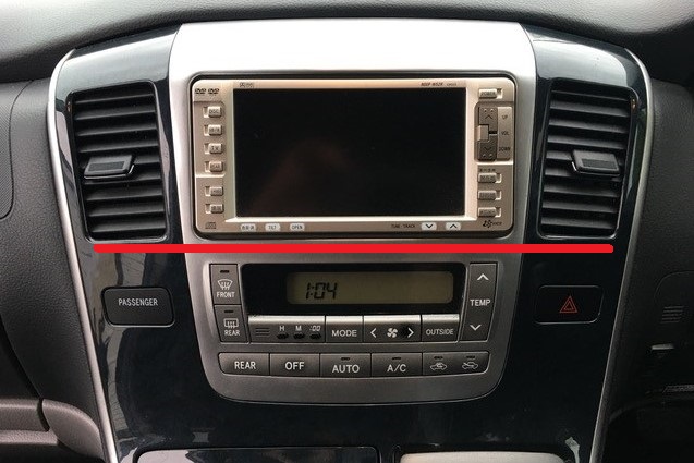Alphard AH10 Toyota Standard Sized Radios