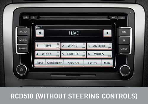VW-RCD510 (WITHOUT SWC)