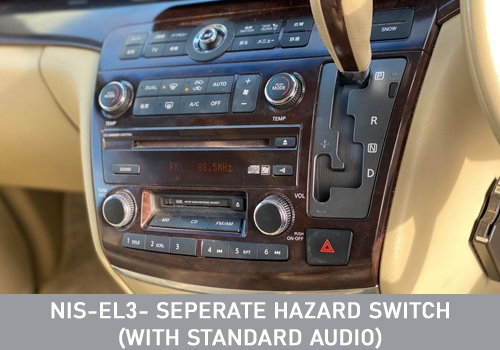 NIS-EL3 - Separate Hazard Switch (Standard Audio)