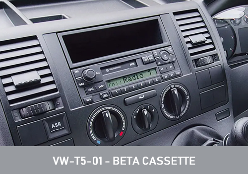 Serious bracket Pilfer Volkswagen Transporter T5 Original radio options - InCarTec
