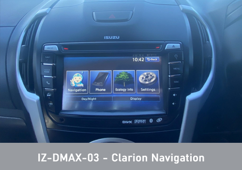 D-MAX-03 Clarion Navigation