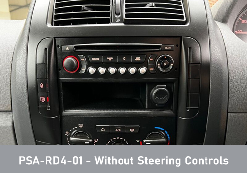 PSA-RD4-01 - Without Steering Wheel Controls