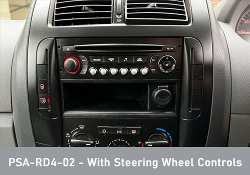 PSA-RD4-02 - With Steering Wheel Controls