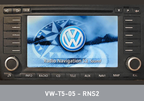 Volkswagen Transporter T5 Original radio options - InCarTec