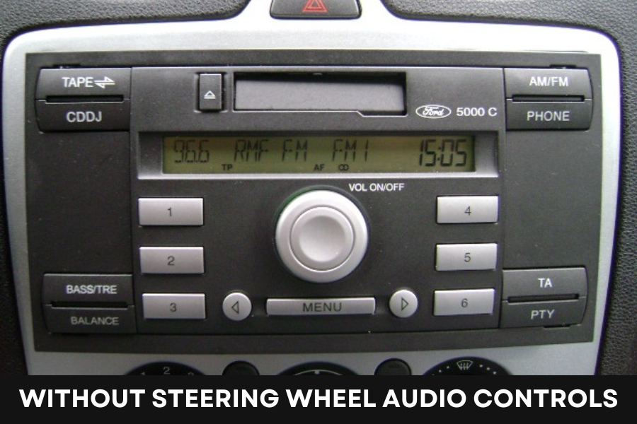 Ford 5000C Cassette Radio (Without SWC)